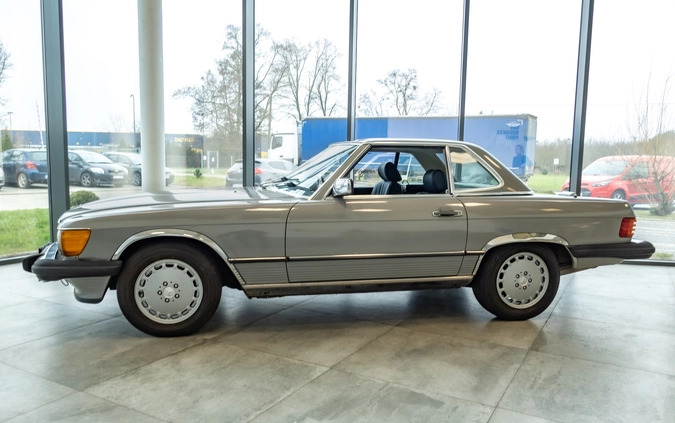 Mercedes-Benz SL cena 79900 przebieg: 148345, rok produkcji 1987 z Stryków małe 631